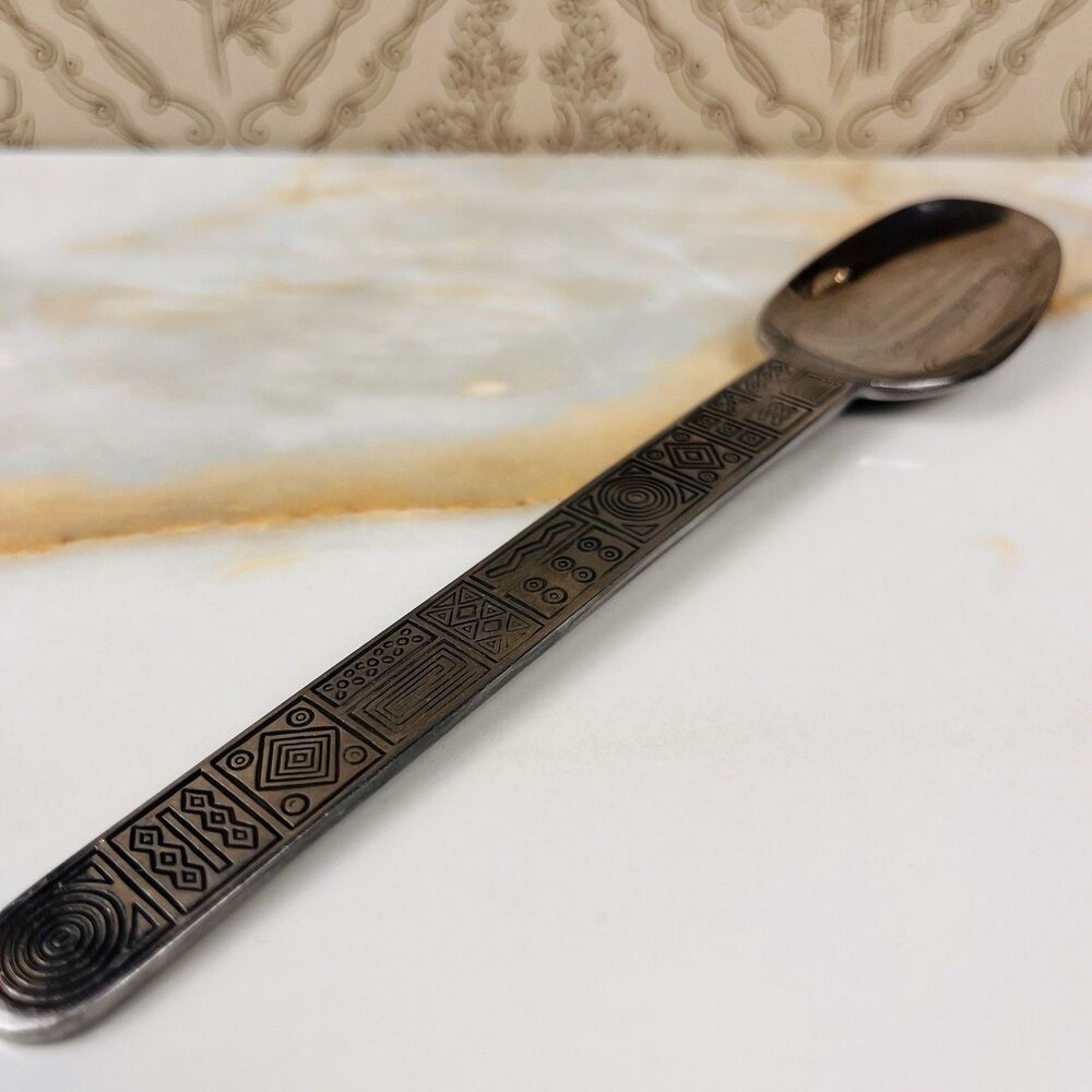 Cambridge Silver Aztec Stainless Flatware Soup Cereal Spoon Replacement Single
